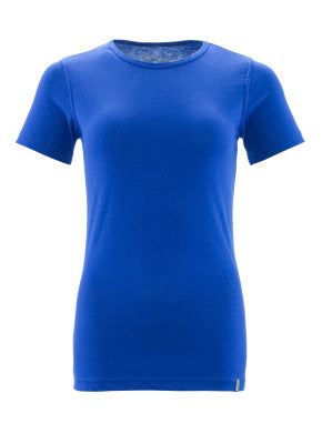 T-Shirt, Damen – kornblau