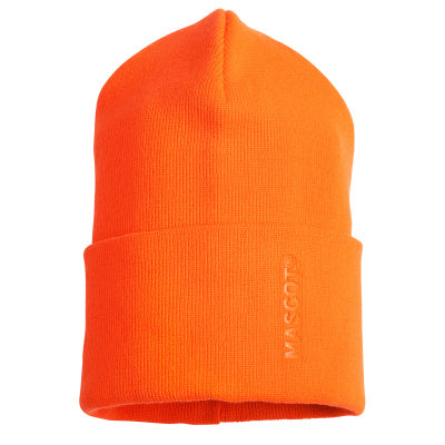 Strickmütze – hi-vis orange