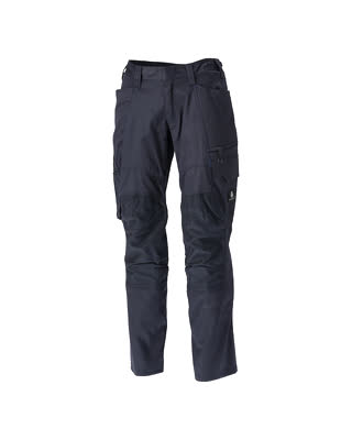 Hose mit Knietaschen, cotton+, leicht – schwarzblau