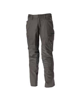 Hose mit Knietaschen, cotton+, leicht – dunkelanthrazit