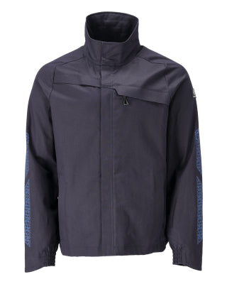 Jacke, Stretchstoff aus Baumwolle – schwarzblau