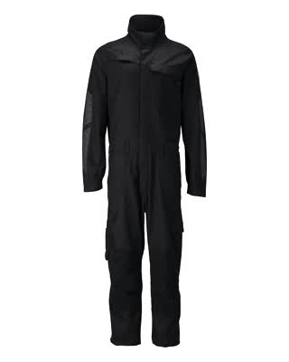Overall mit Knietaschen – schwarz