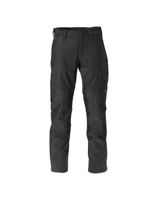 Hose mit Knietaschen, cotton+ – schwarz
