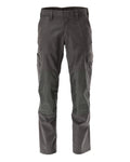 Hose mit Knietaschen, cotton+ – dunkelanthrazit