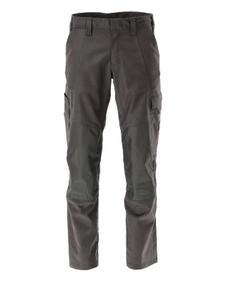 Hose mit Knietaschen, cotton+ – dunkelanthrazit