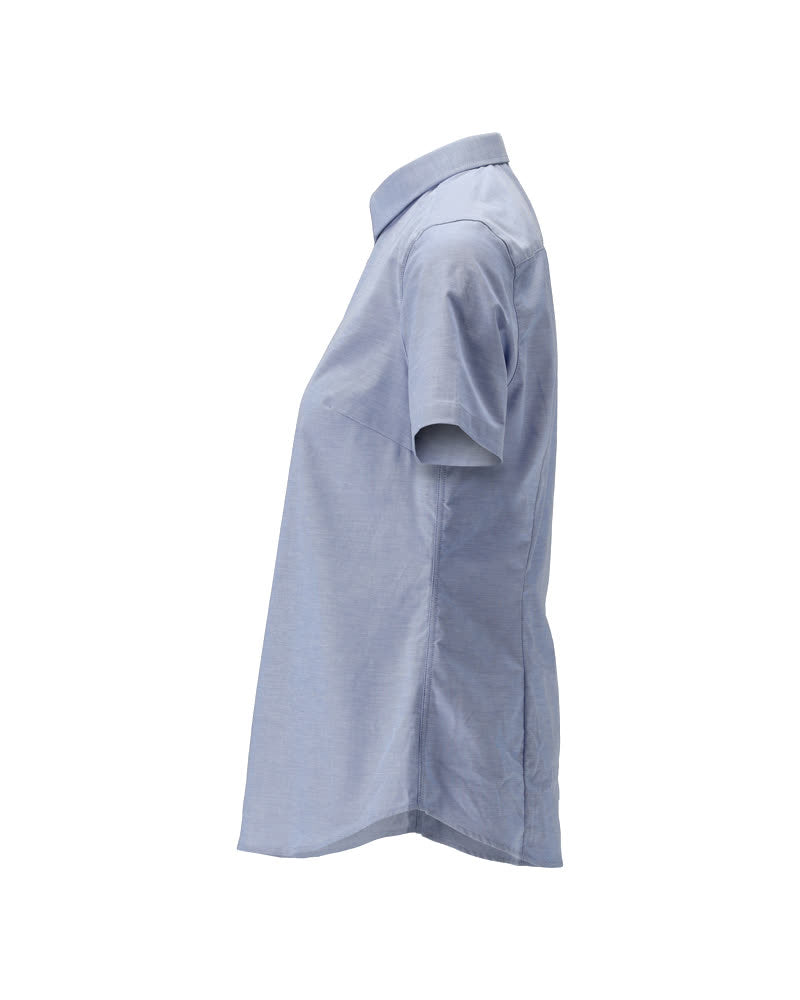 Hemd, Kurzarm, klassische Damen, Stretch – Seite