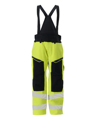 Überziehhose – hi-vis gelb/schwarzblau