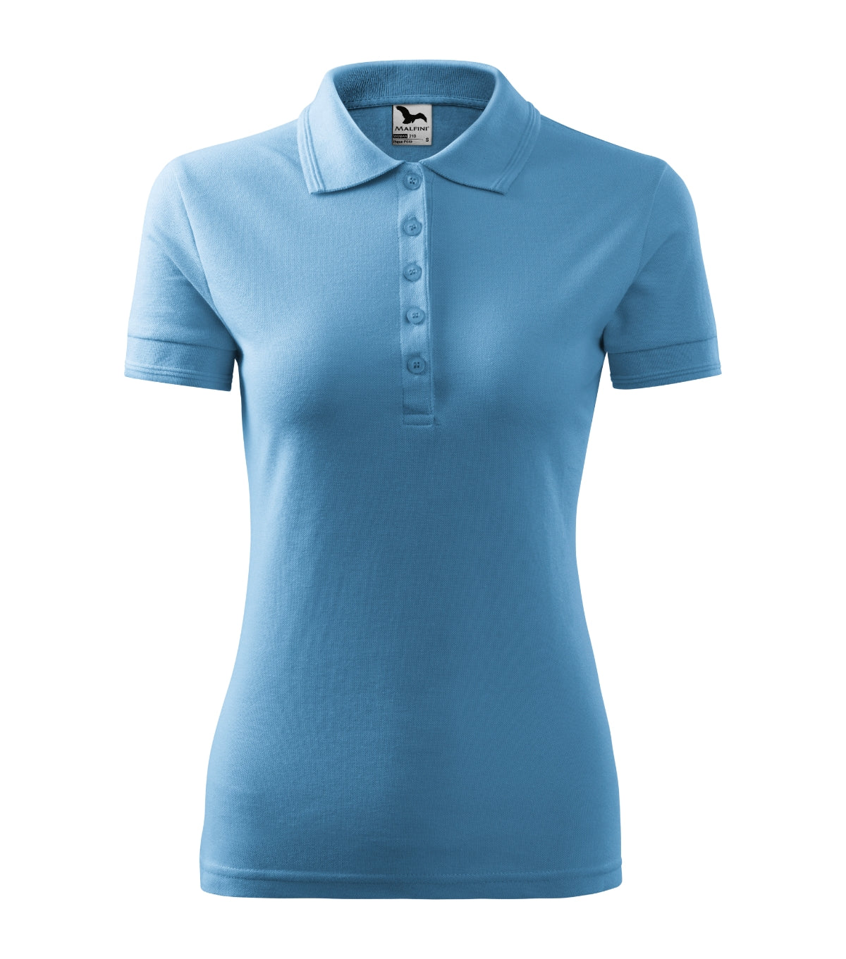 Polohemd Damen Pique Polo 210 – azureblau