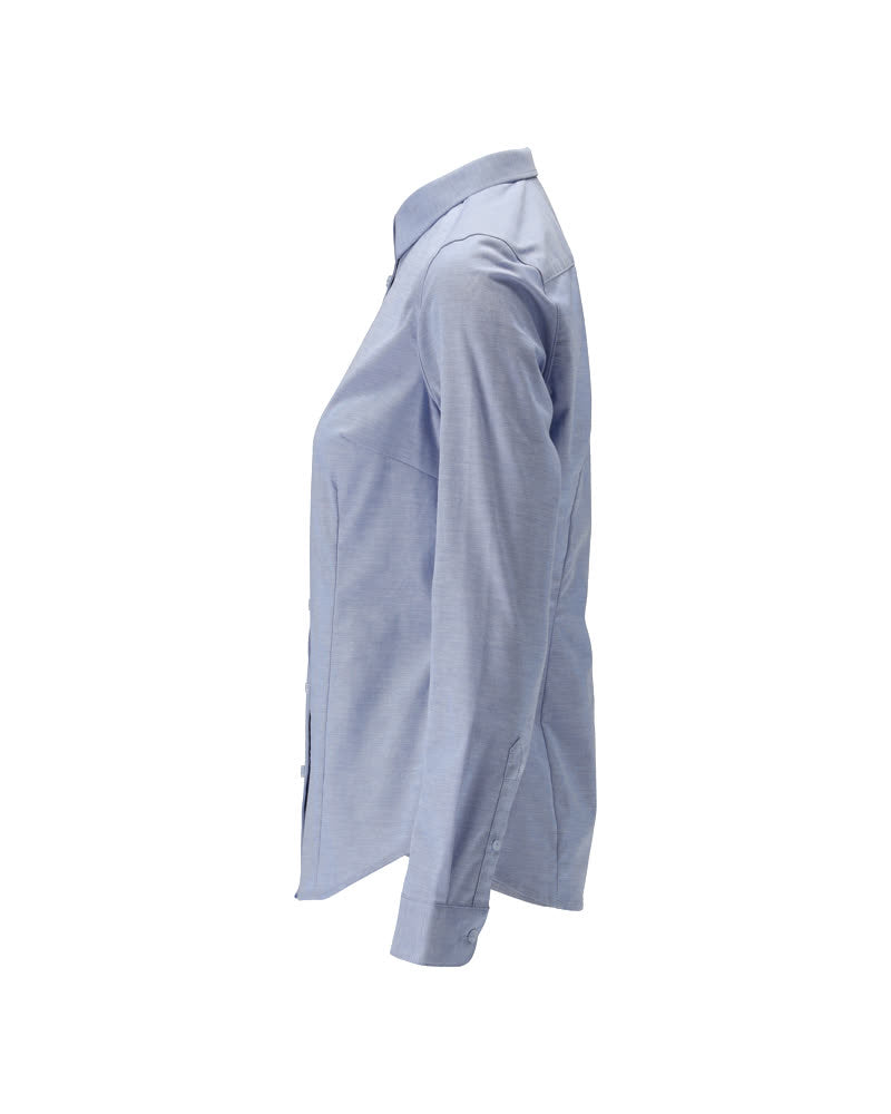 Hemd, moderne Damenpassform, Stretch – Frontline 21114-745 – Seite