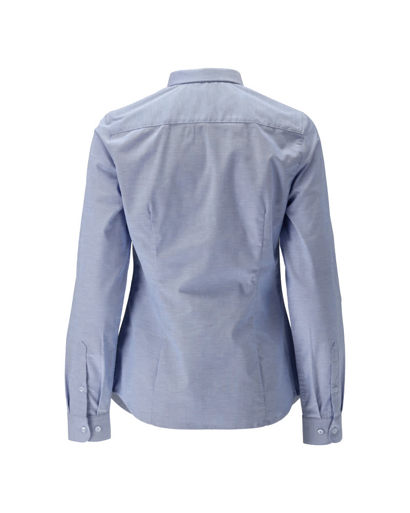 Hemd, moderne Damenpassform, Stretch – Frontline 21114-745 – Rückseite