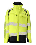 Hard Shell Jacke – hi-vis gelb/schwarzblau