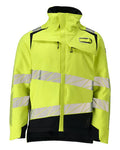 Winterjacke – hi-vis gelb/schwarzblau