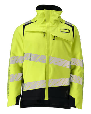 Winterjacke – hi-vis gelb/schwarzblau