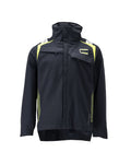 Hard Shell Jacke – schwarzblau/hi-vis gelb