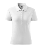 Polohemd Damen Cotton Heavy 216 – weiss