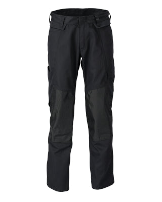 Hose mit Knietaschen – schwarz