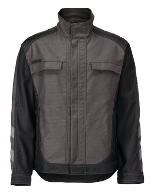 Jacke, cotton+ – dunkelanthrazit/schwarz