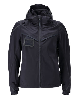 Hard Shell Jacke, Damenpassform – schwarzblau
