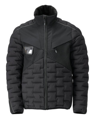 Jacke mit leichtem Futter – schwarz