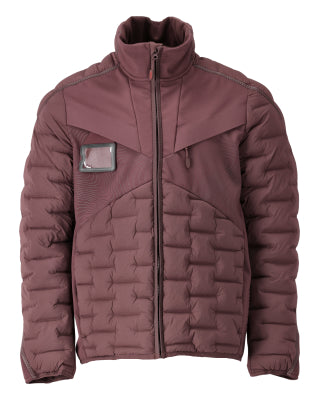 Jacke mit leichtem Futter – bordeaux