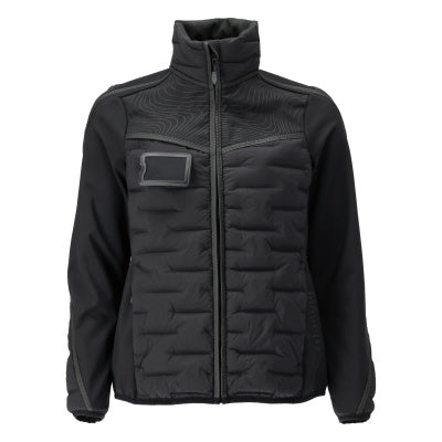 Jacke mit leichtem Futter, Damenpassform – schwarz