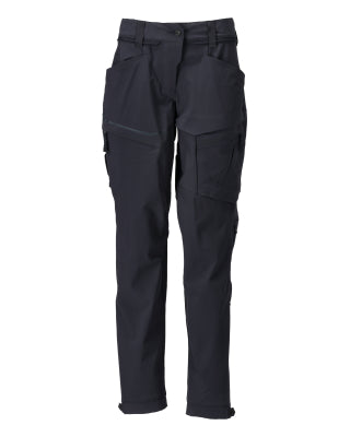 Funktionshose, stretch, Damenpassform – schwarzblau