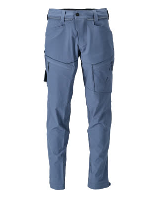 Funktionshose, ULTIMATE STRETCH – steinblau
