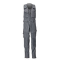 Kombihose mit Knietaschen, Stretch – Anthrazitgrau