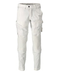 Hose mit Knietaschen, Maler – weiss