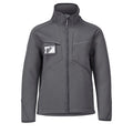 Softshelljacke, moderne Passform – Anthrazitgrau