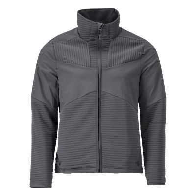 Fleecejacke mit Reißverschluss,Futter – Anthrazitgrau