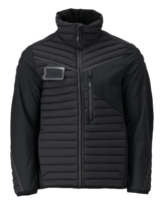 Jacke mit leichtem Futter – schwarz