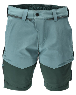 Shorts, Stretch, geringes Gewicht – helles waldgrün/waldgrün