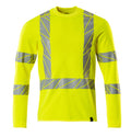 Sweatshirt, moderne Passform – hi-vis gelb