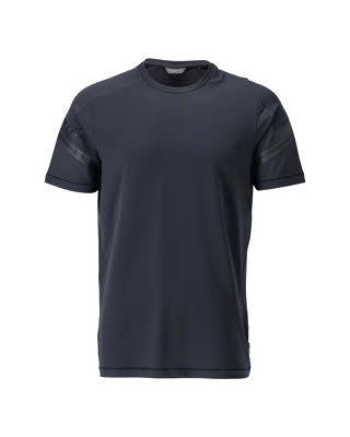 T-Shirt, moderne Passform – schwarzblau