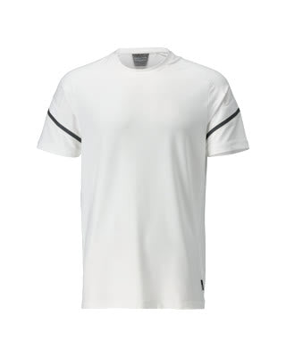 T-Shirt, moderne Passform – weiss