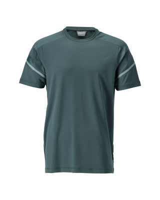 T-Shirt, moderne Passform – waldgrün