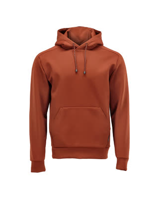 Fleece Kapuzenpullover – Herbstrot