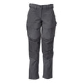 Hose mit Knietaschen, Damen – Anthrazitgrau