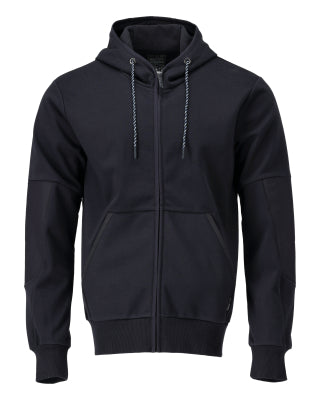 Kapuzenpullover, winddichter Membran – schwarzblau