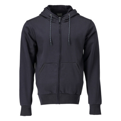Kapuzenpullover mit Reißverschluss – schwarzblau
