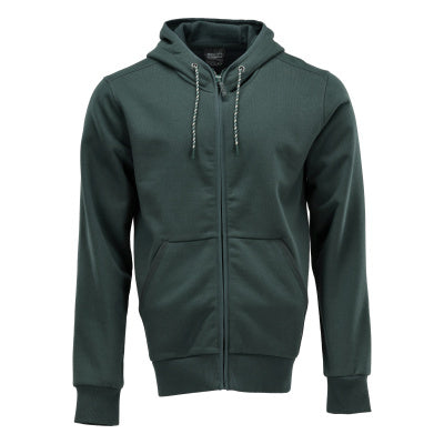 Kapuzenpullover mit Reißverschluss – waldgrün