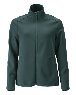Fleecejacke mit Reißverschluss, Damen – waldgrün