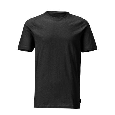 T-Shirt, moderne Passform – schwarz