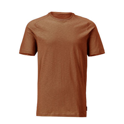 T-Shirt, moderne Passform – Nussbraun