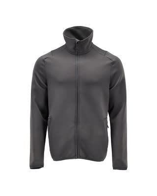 Fleecejacke mit Reißverschluss – Anthrazitgrau