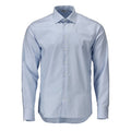 Hemd, moderne Passform – hellblau/weiss