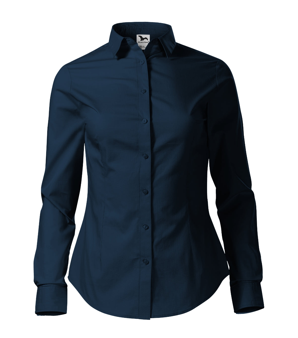 Hemd Damen Style LS 229 – marineblau