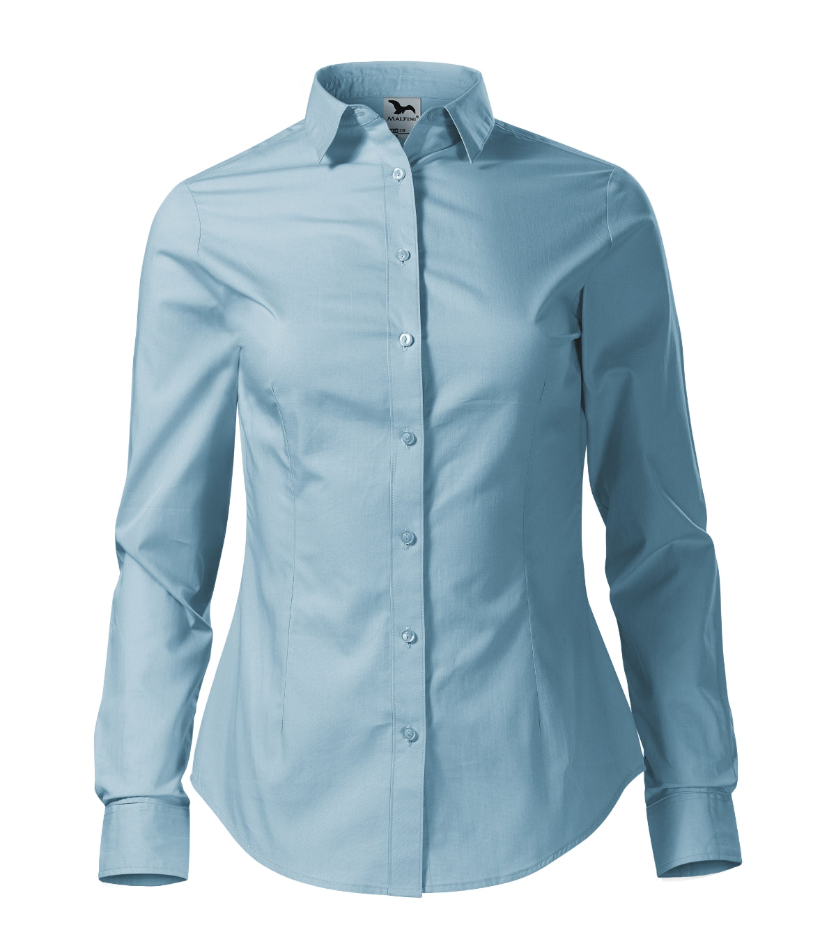 Hemd Damen Style LS 229 – himmelblau