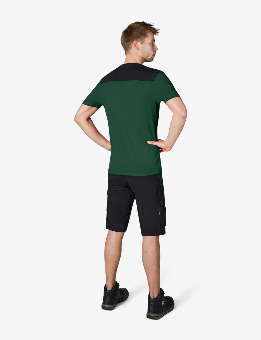 Knut T-Shirt 822200 – Grün-schwarz